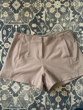 lululemon athletica High-Waist Taupe Stretch Shorts